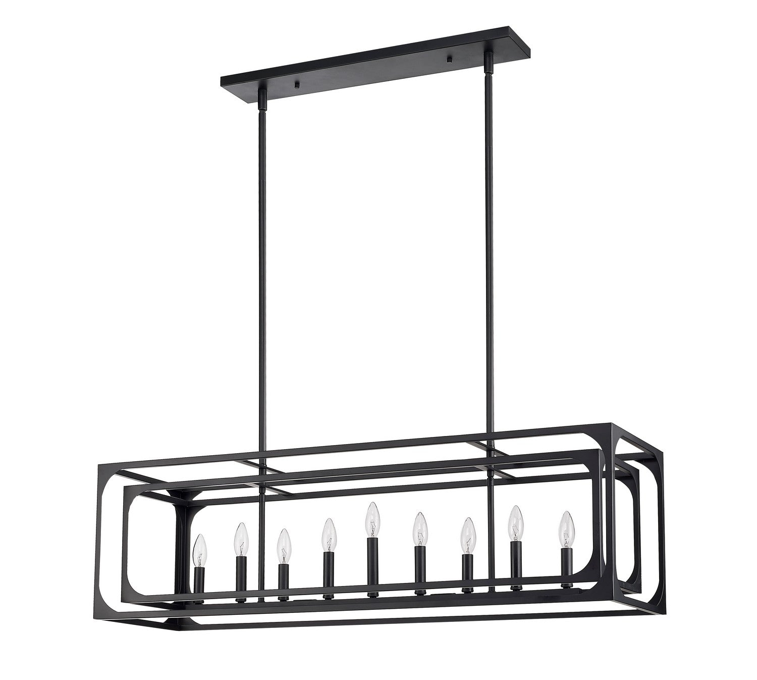 Lustre linéaire 9 lumières | Easton