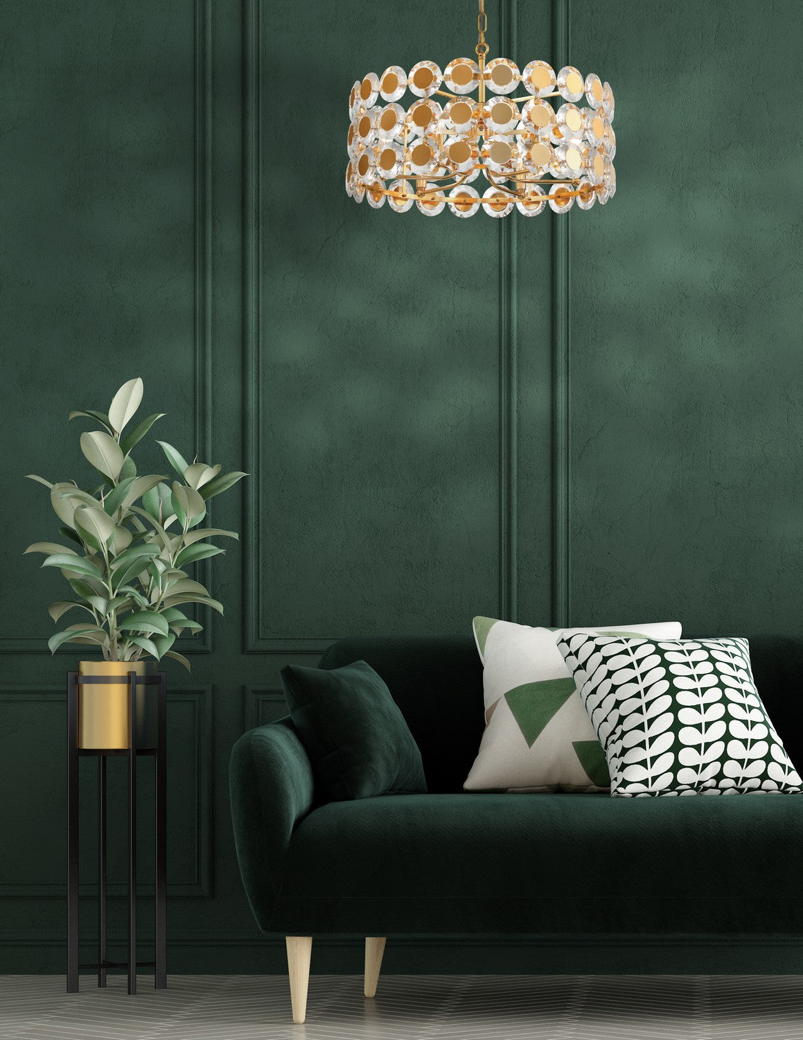 Lustre 6 lumières | Perrene