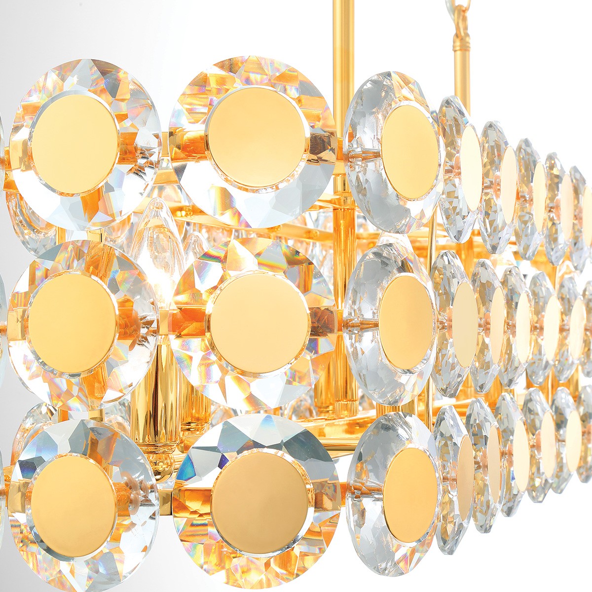 Lustre linéaire 8 lumières | Perrene