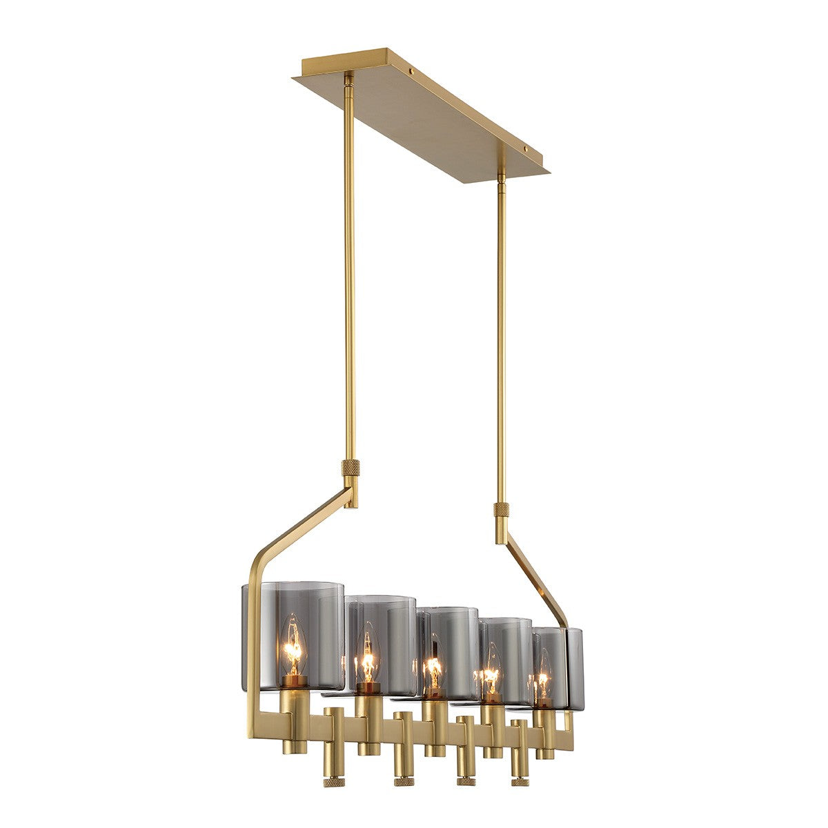 Lustre linéaire 5 lumières | Decato