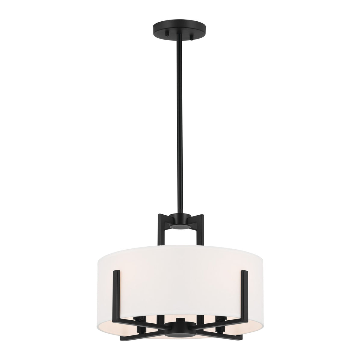 Suspension ou semi-plafonnier 4 lumières | Malen