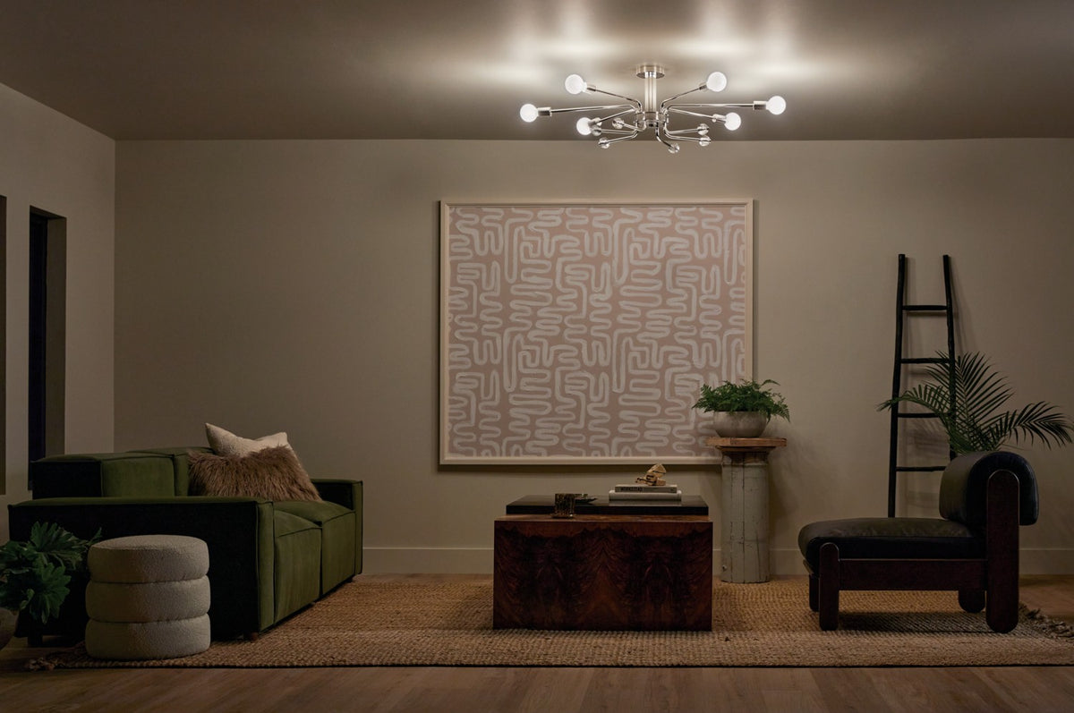 Semi-plafonnier 6 lumières | Ocala