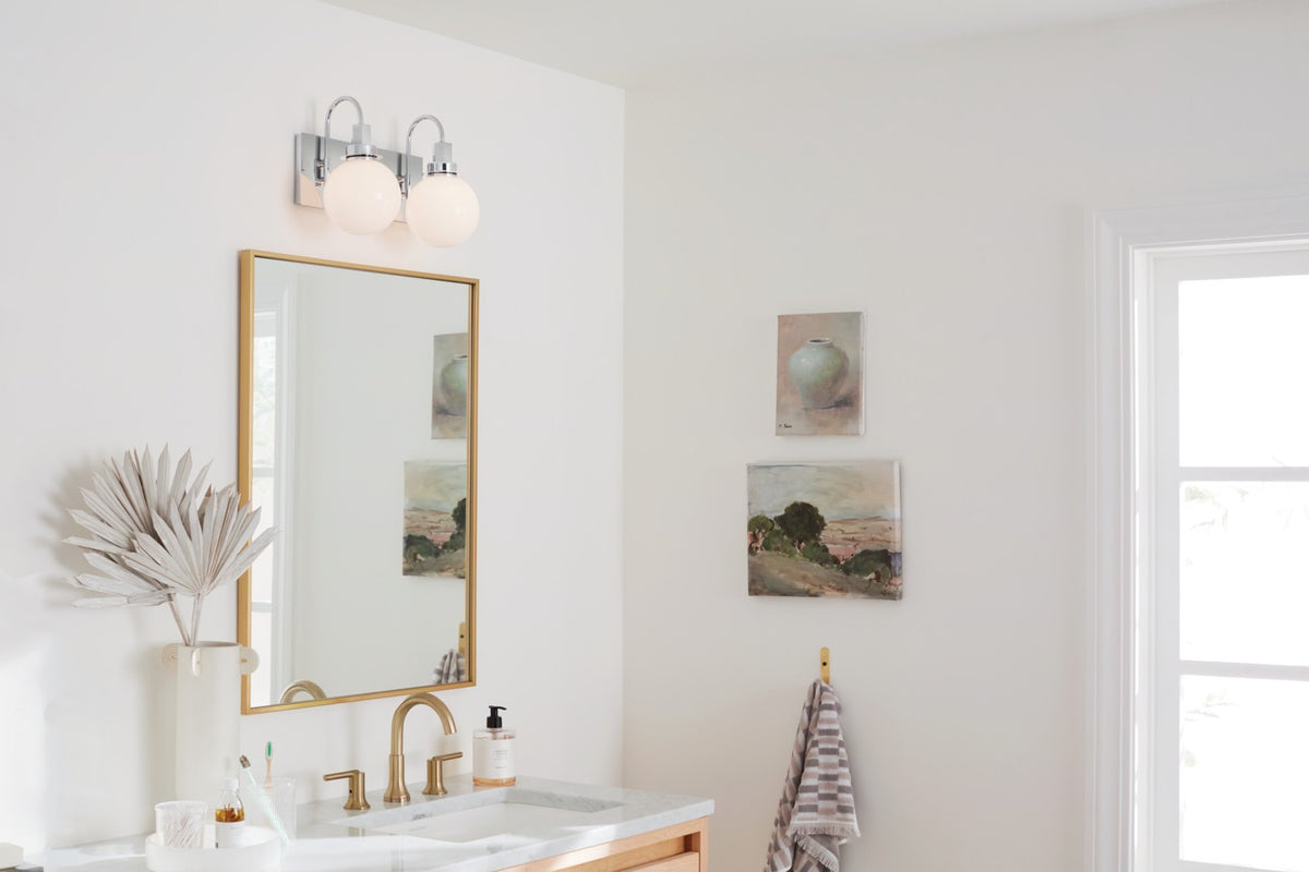 Applique de salle de bain 2 lumières | Hex