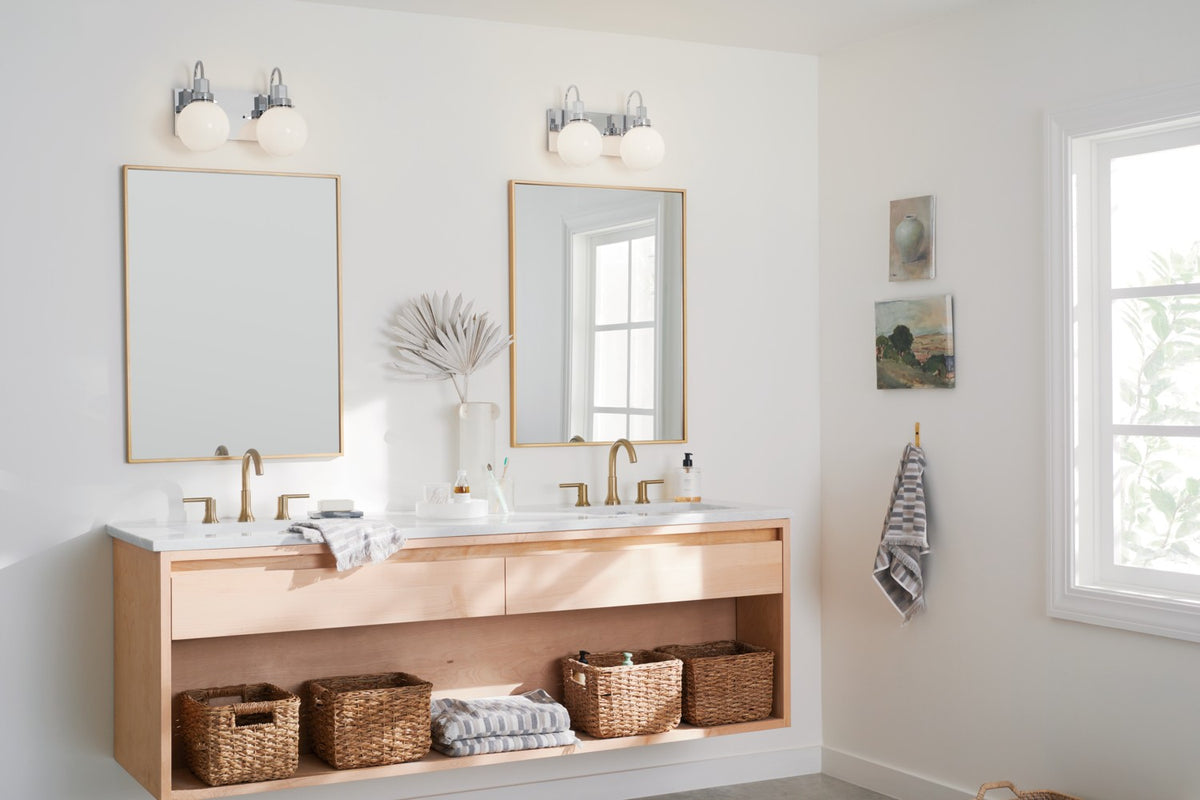 Applique de salle de bain 2 lumières | Hex