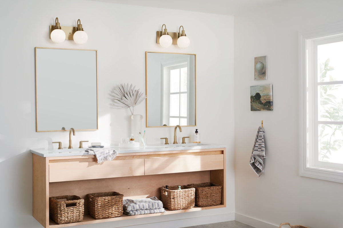 Applique de salle de bain 2 lumières | Hex