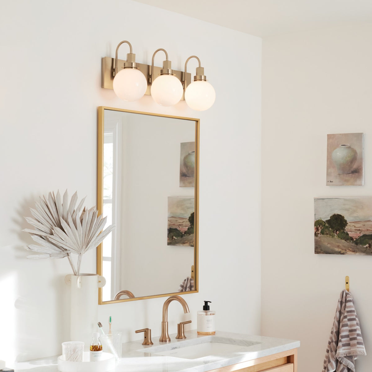 Applique de salle de bain 3 lumières | Hex