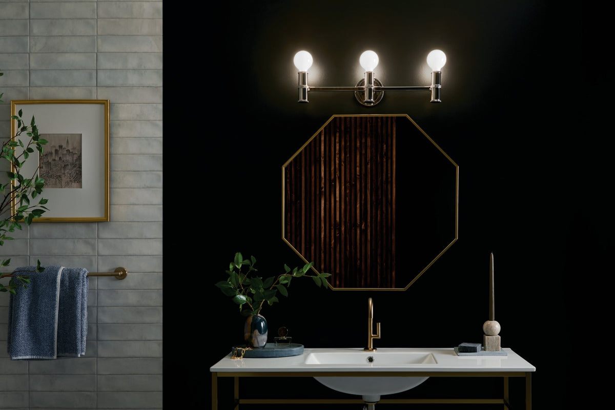 Applique de salle de bain 3 lumières | Torche