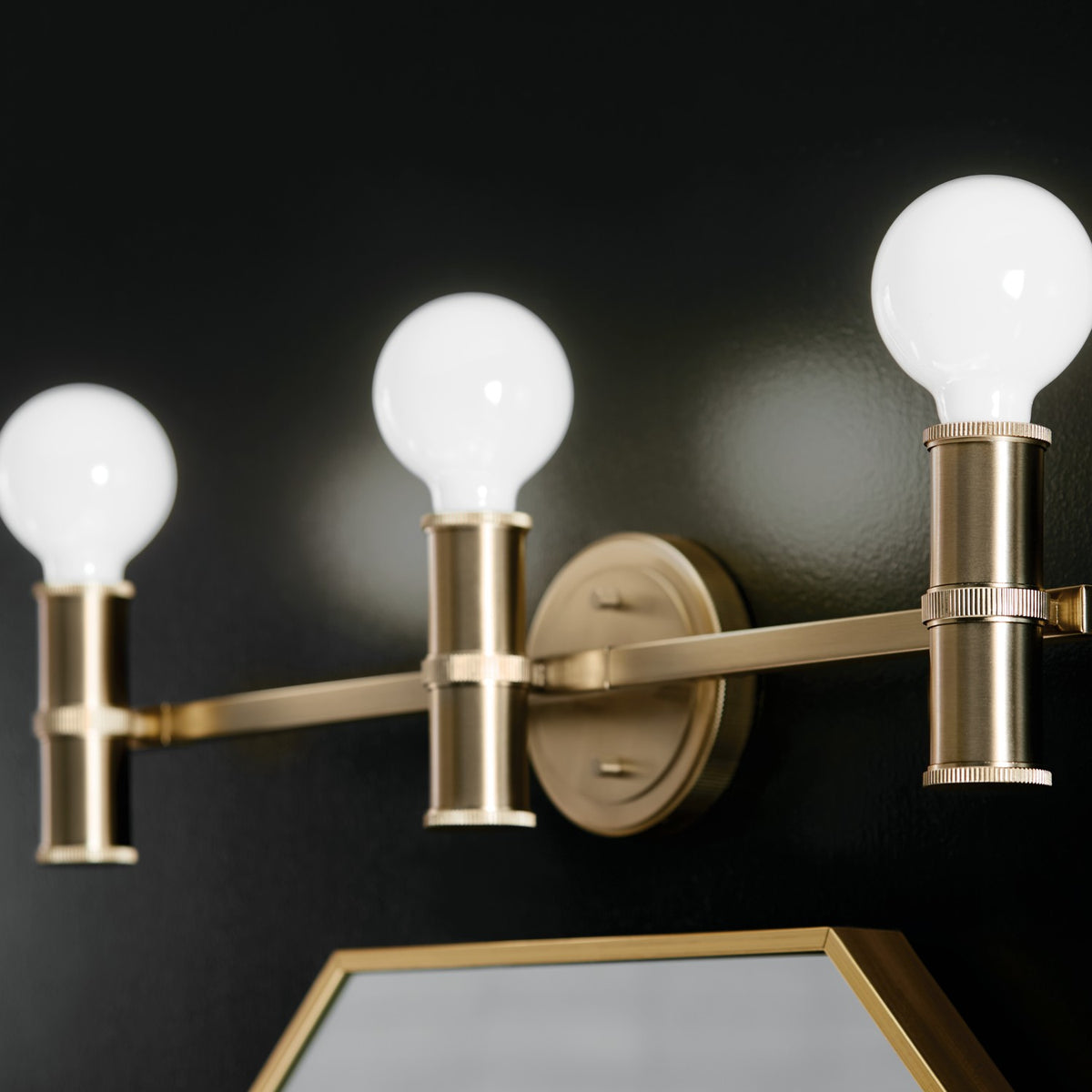 Applique de salle de bain 3 lumières | Torche