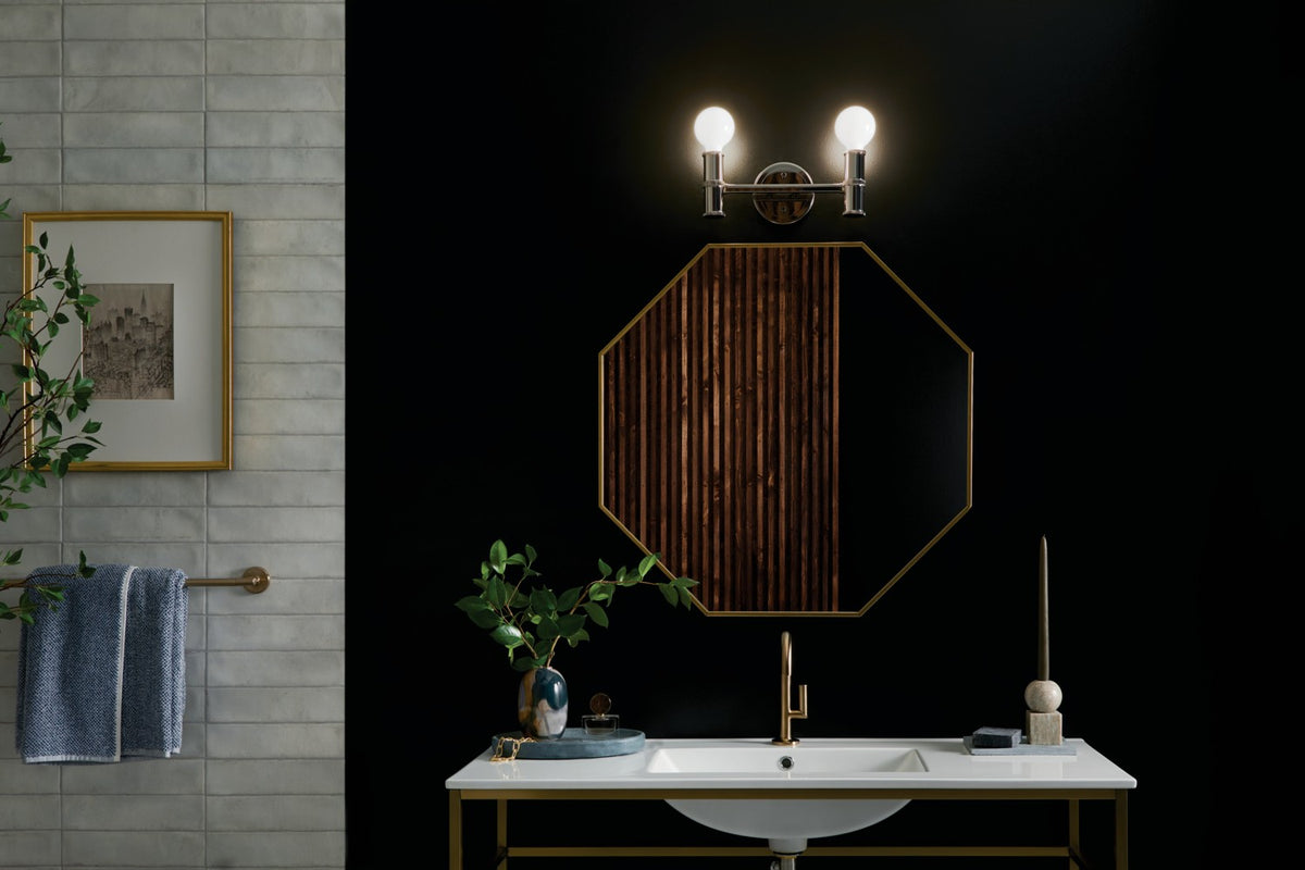 Applique de salle de bain 2 lumières | Torche