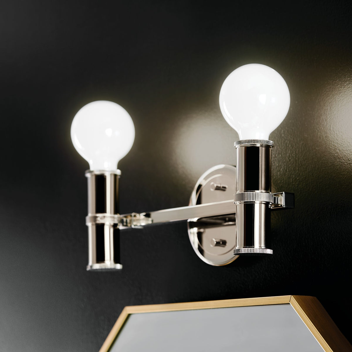 Applique de salle de bain 2 lumières | Torche