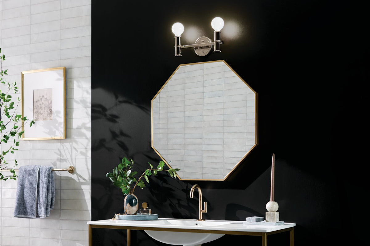 Applique de salle de bain 2 lumières | Torche
