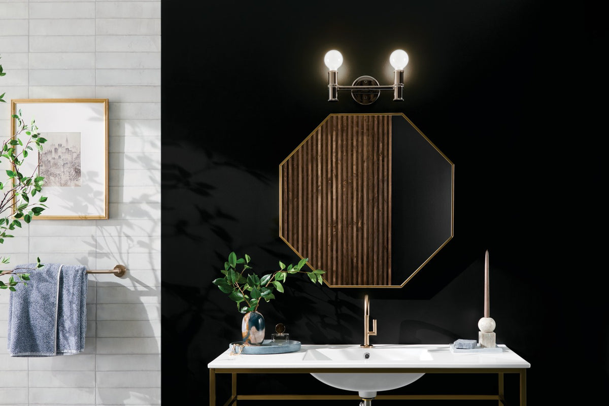 Applique de salle de bain 2 lumières | Torche