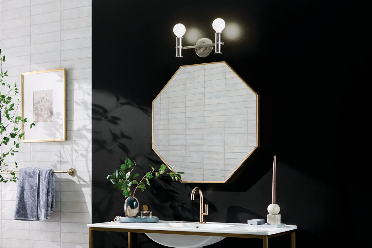 Applique de salle de bain 2 lumières | Torche