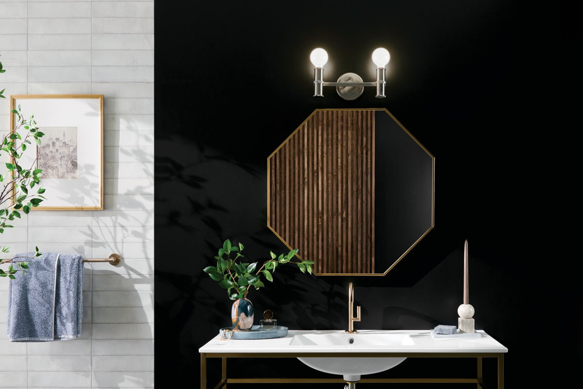 Applique de salle de bain 2 lumières | Torche