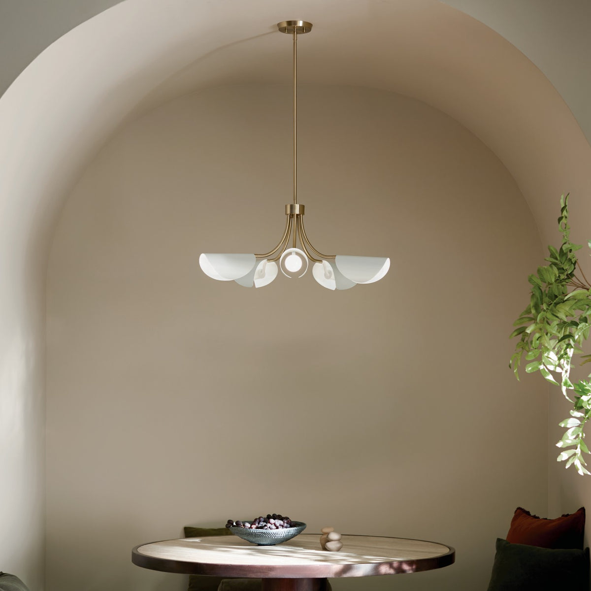 Lustre ou semi-plafonnier 5 lumières | Arcus