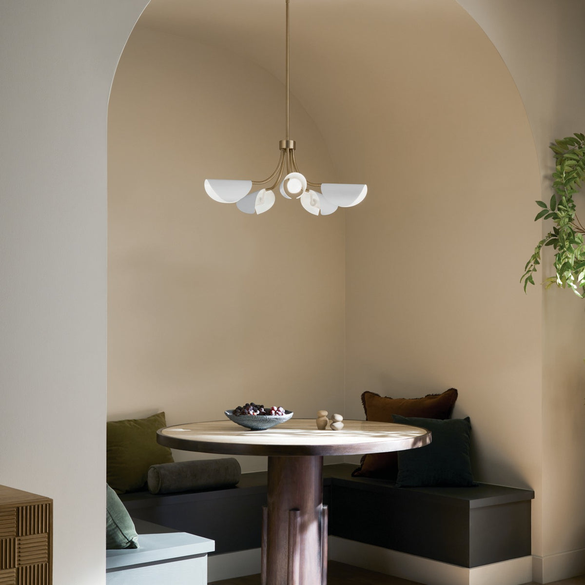 Lustre ou semi-plafonnier 5 lumières | Arcus