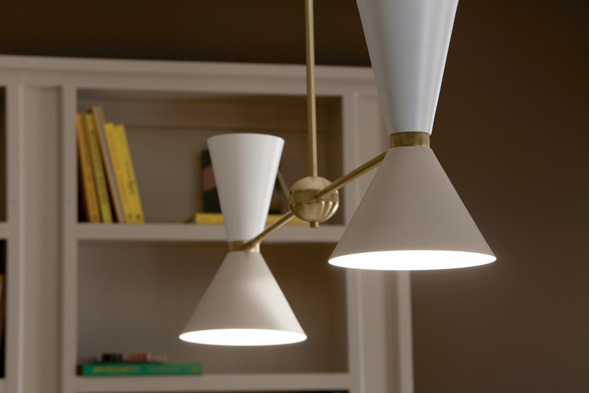 Lustre linéaire 4 lumières | Phix
