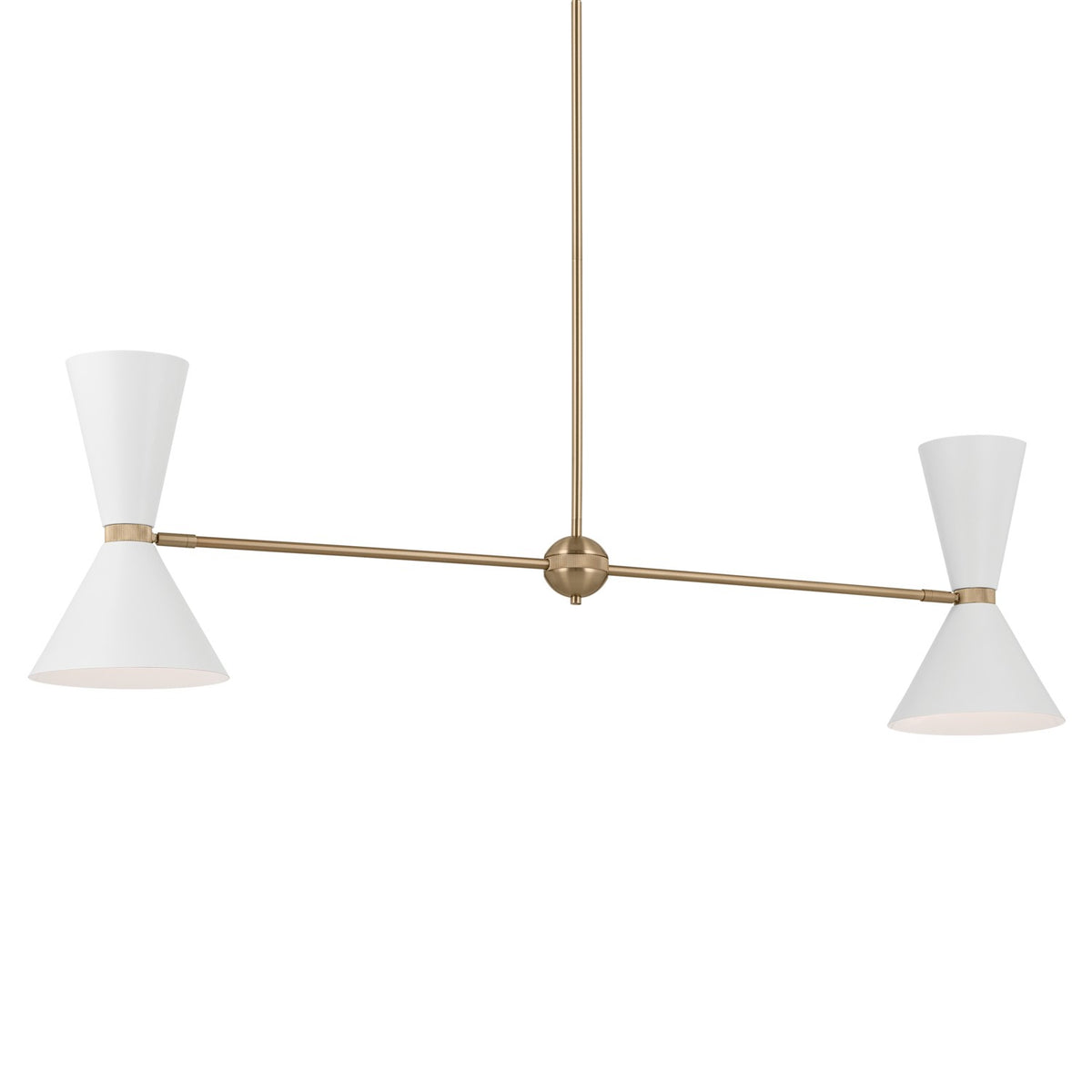 Lustre linéaire 4 lumières | Phix