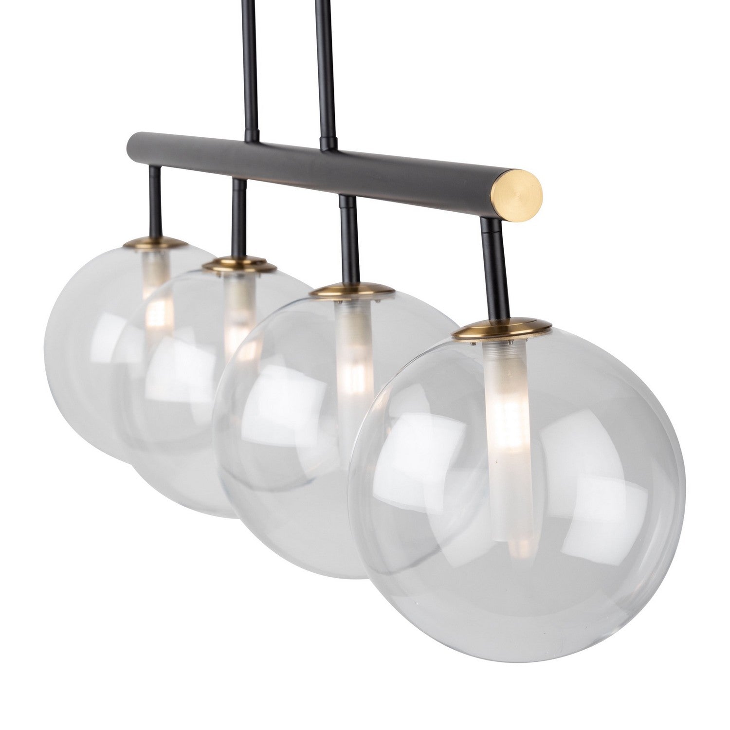 Suspension d'îlot 4 lumières | Aurelia