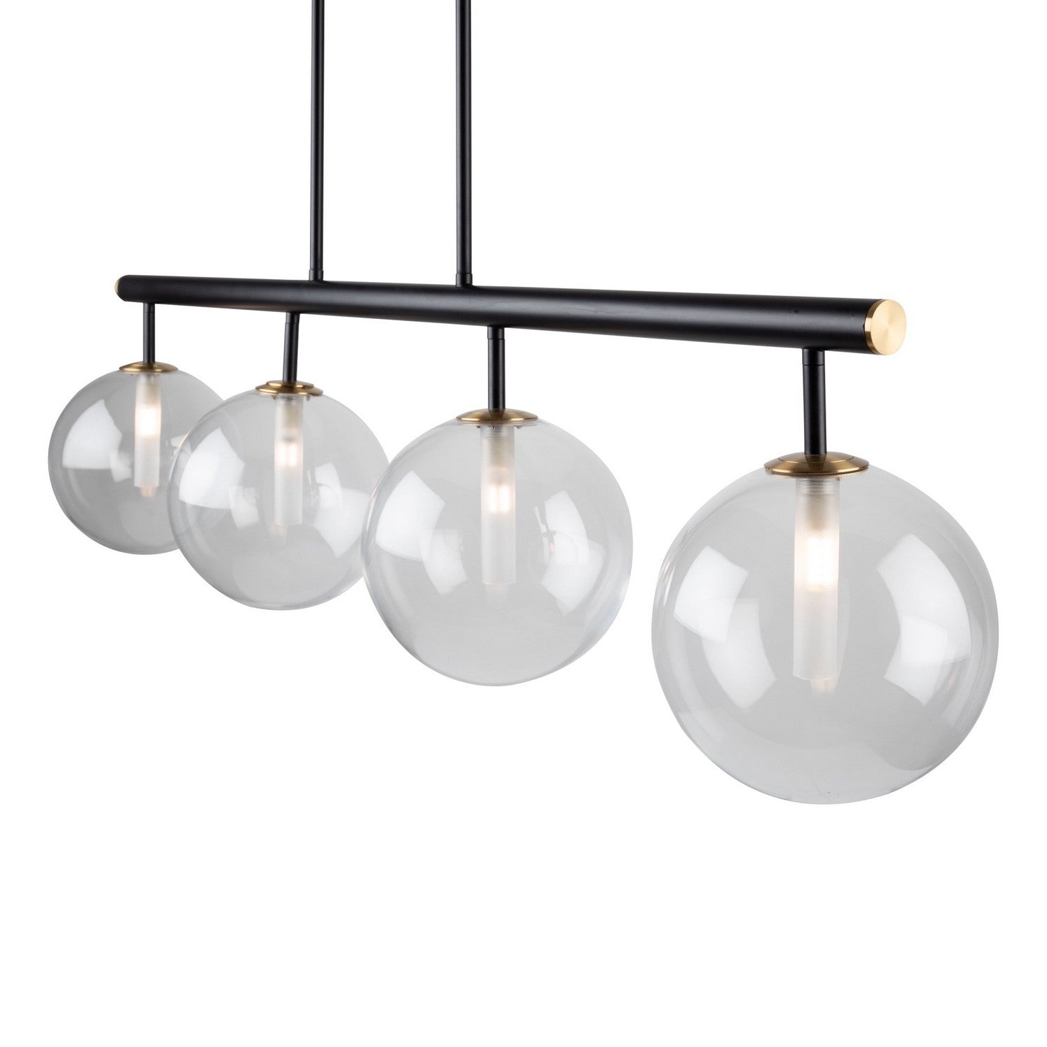 Suspension d'îlot 4 lumières | Aurelia