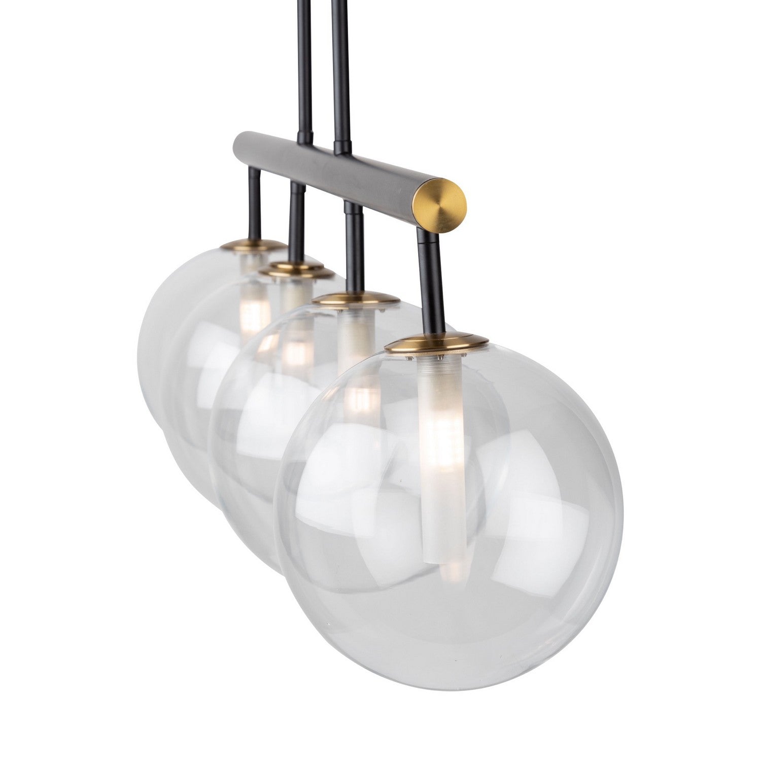 Suspension d'îlot 4 lumières | Aurelia