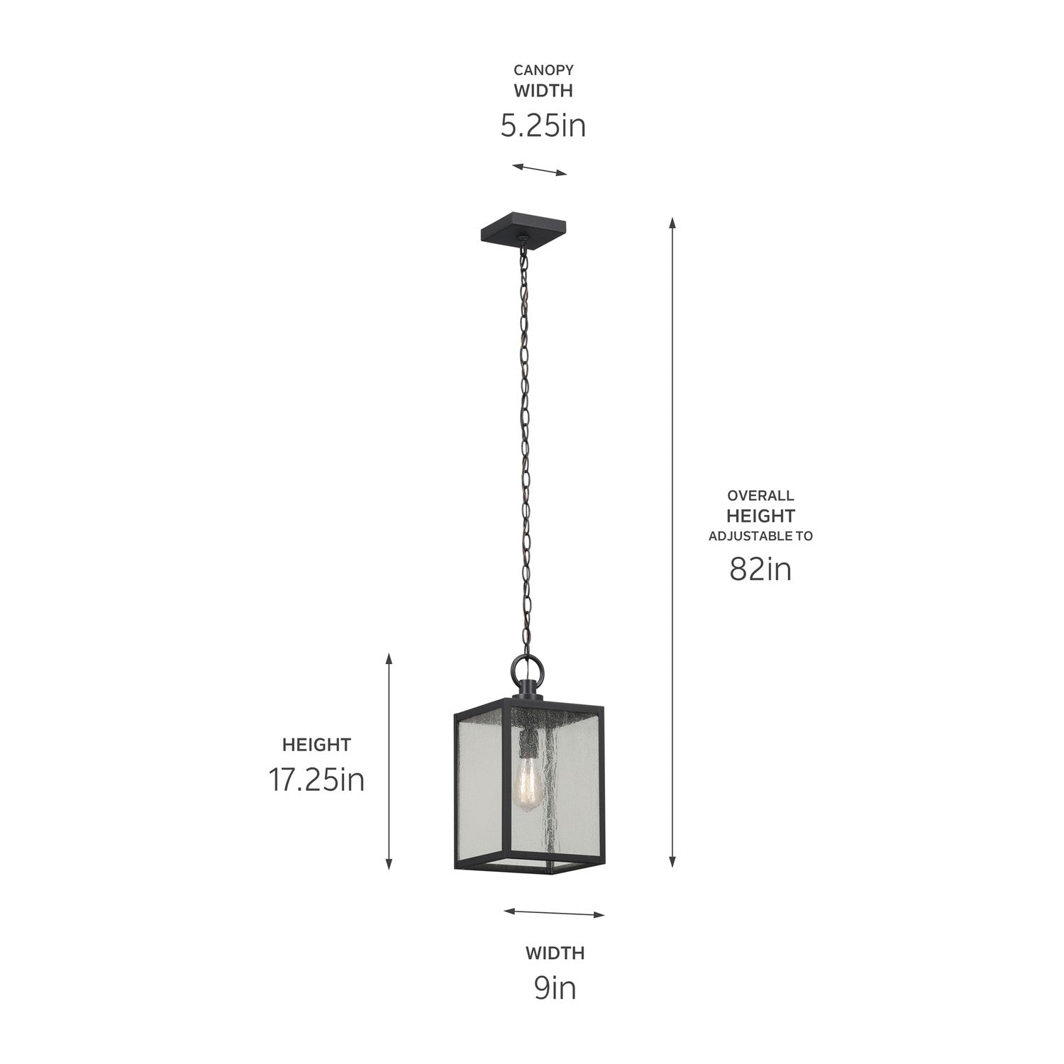 Suspension ou plafonnier extérieur 1 lumière | Lahden