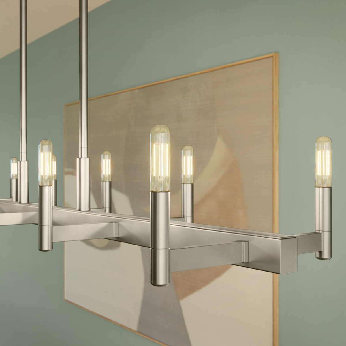 Lustre linéaire 10 lumières | Erzo