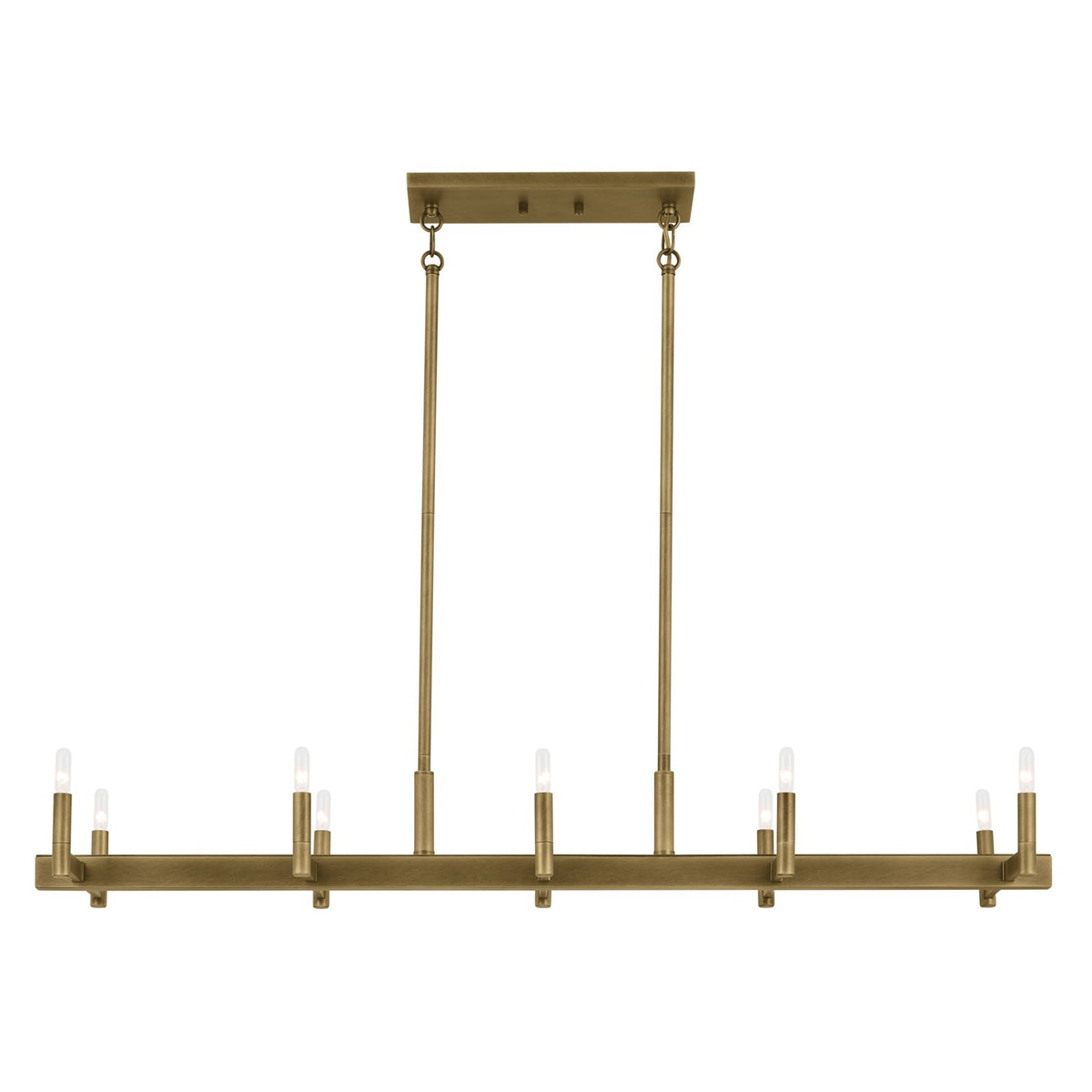Lustre linéaire 10 lumières | Erzo