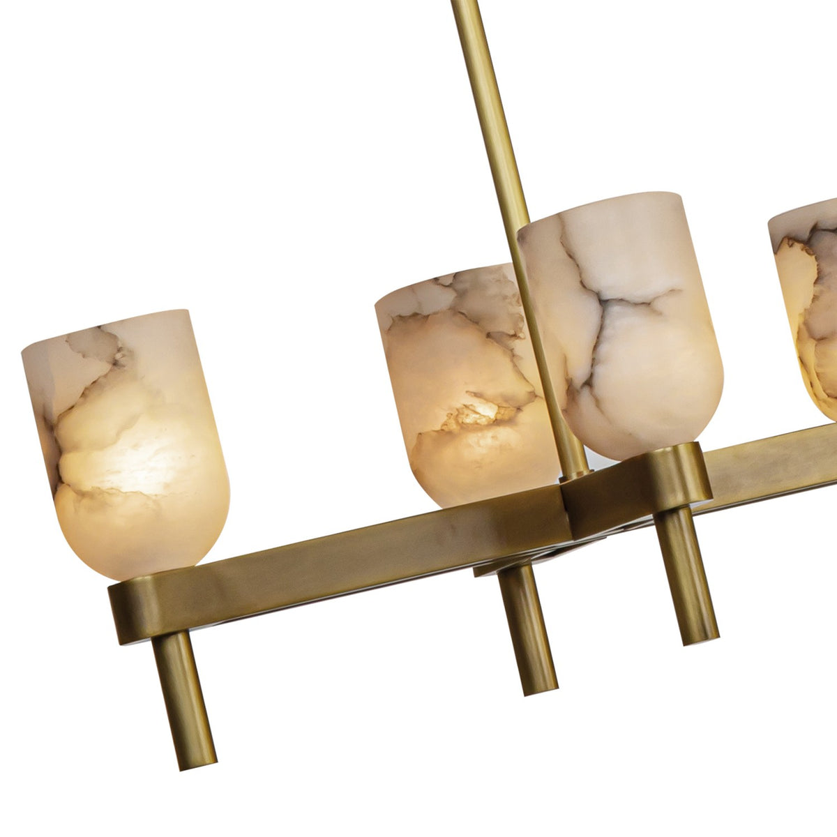 Suspension linéaire 10 lumières | Lucian