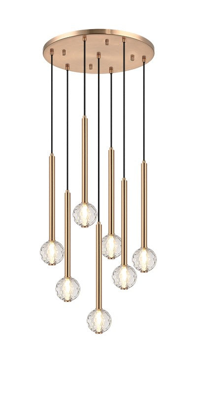 Suspension 7 lumières | WINDCHIMER