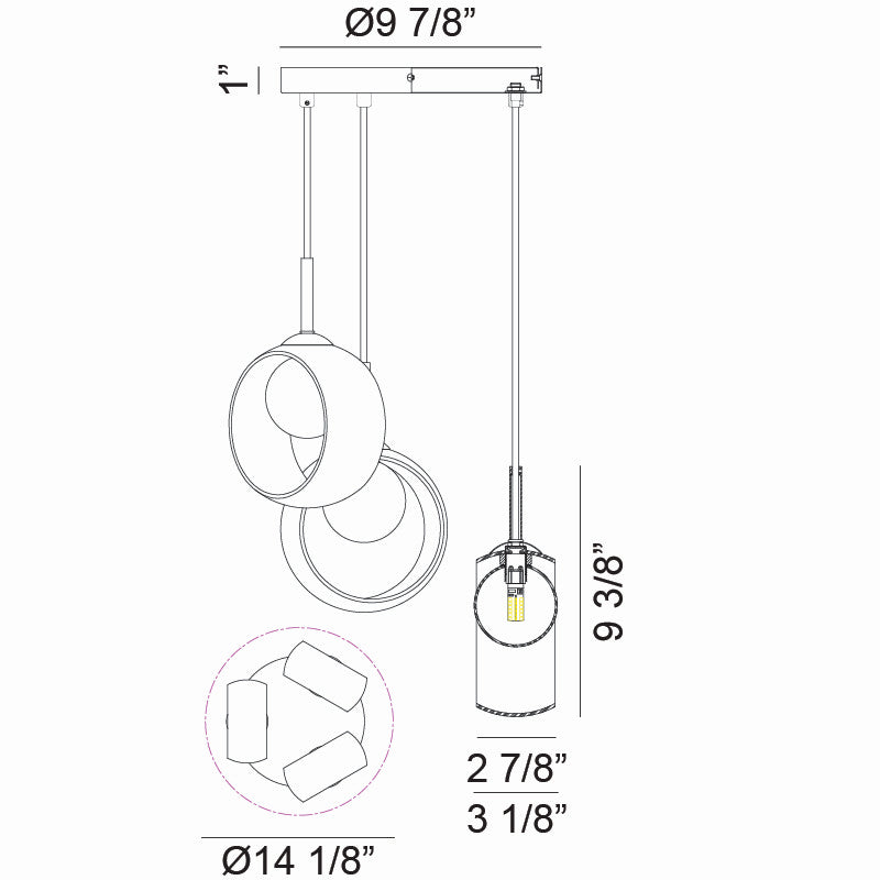 Suspension DEL | DELCIA