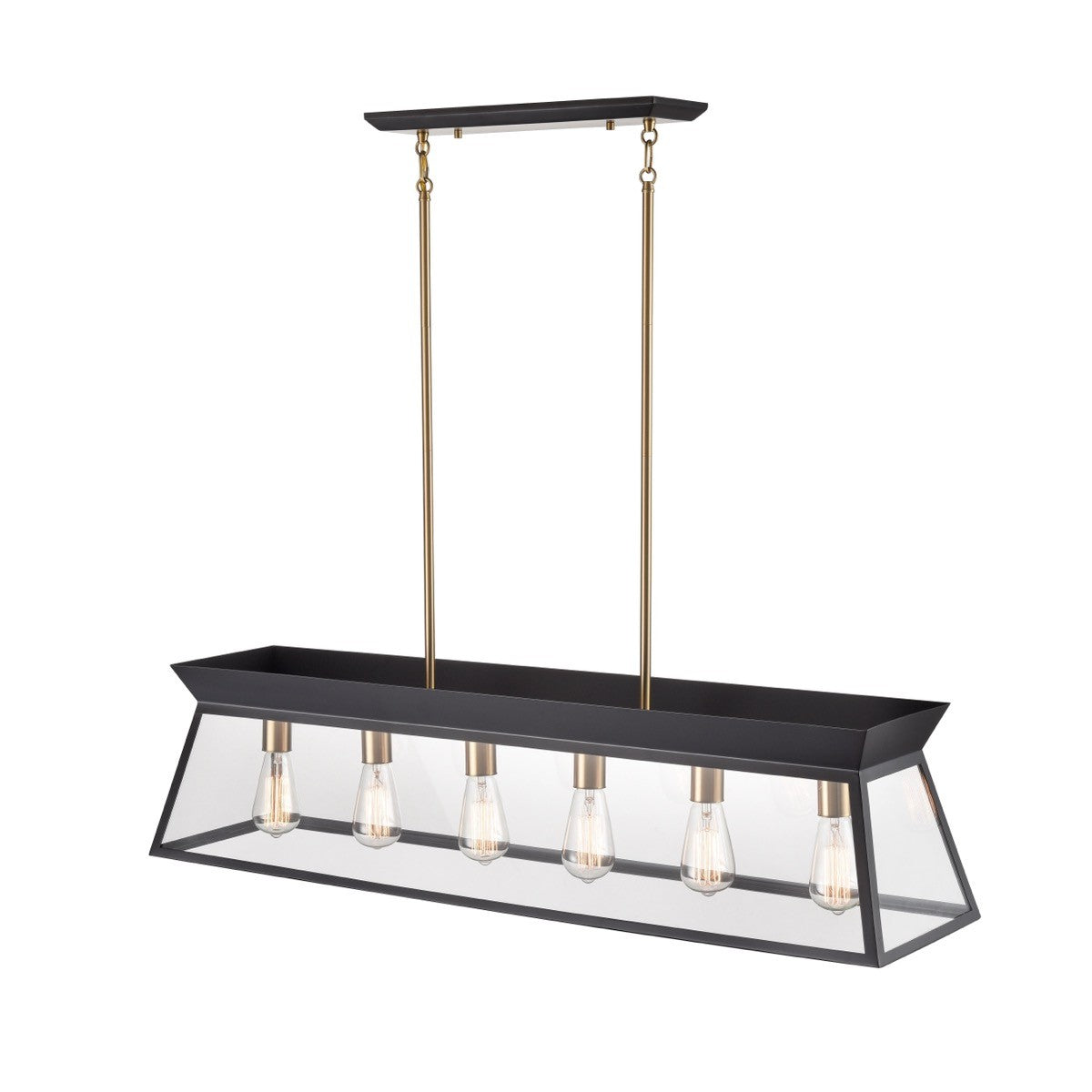 Lustre d'îlot 6 lumières | Lucian