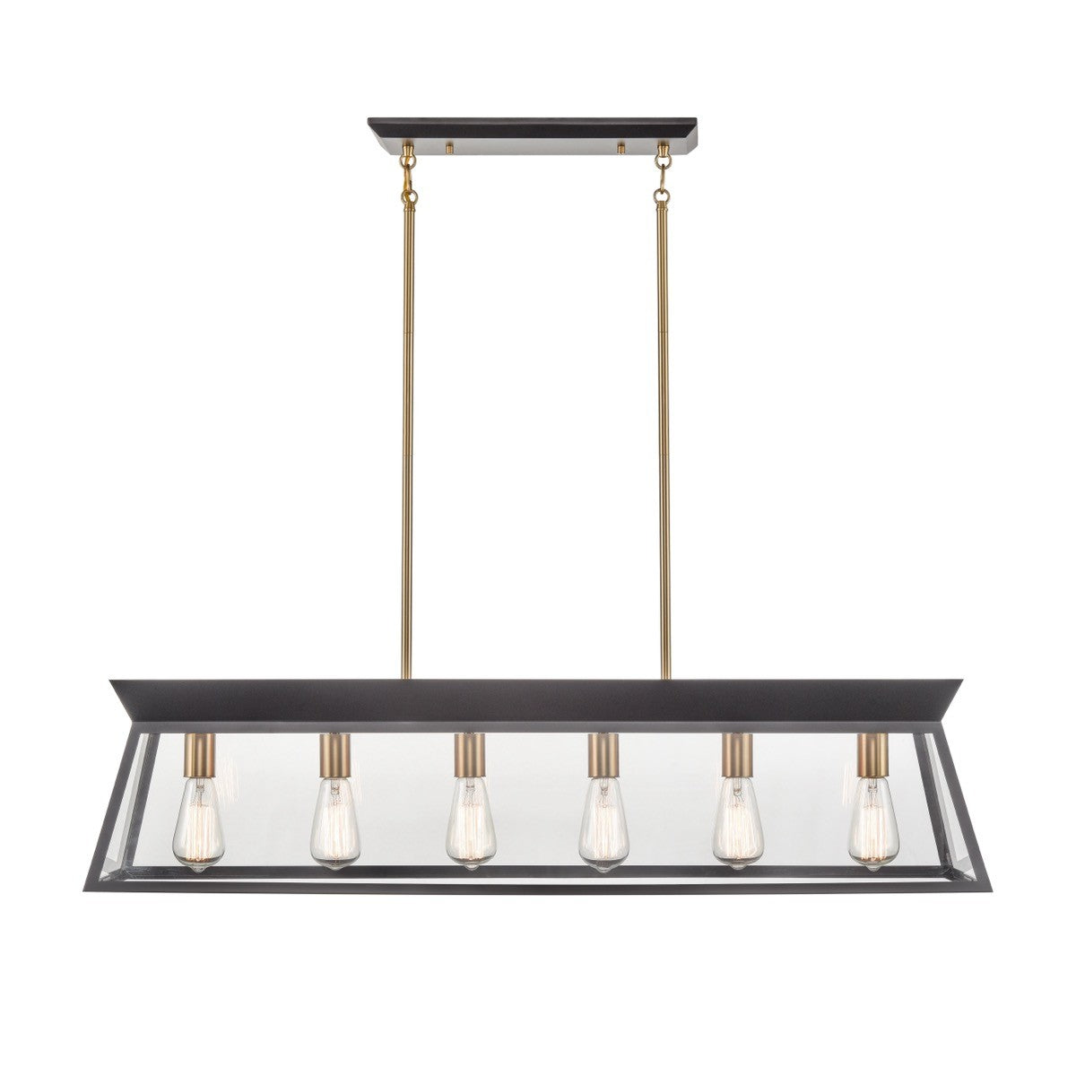 Lustre d'îlot 6 lumières | Lucian