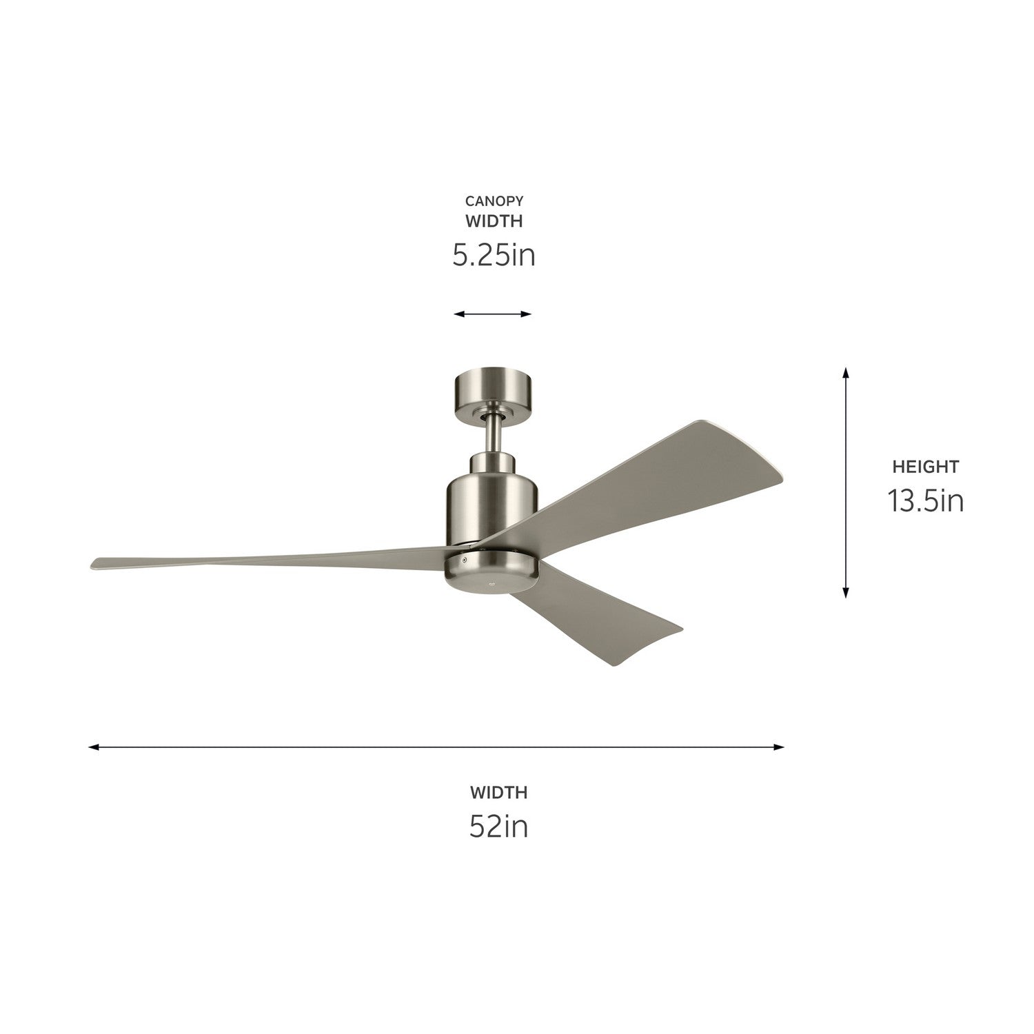 Ventilateur de plafond 52 po | TRUE