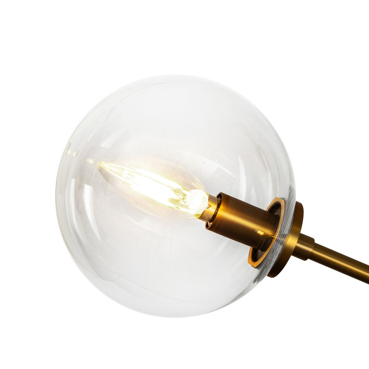 Suspension linéaire 4 lumières | Cassia