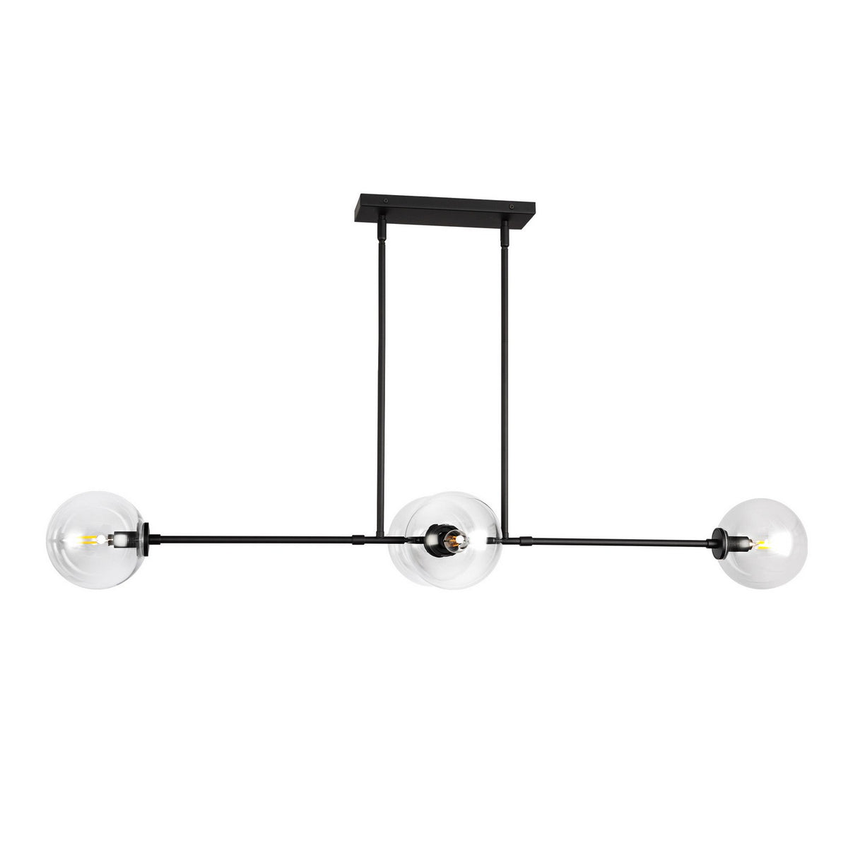 Suspension linéaire 4 lumières | Cassia