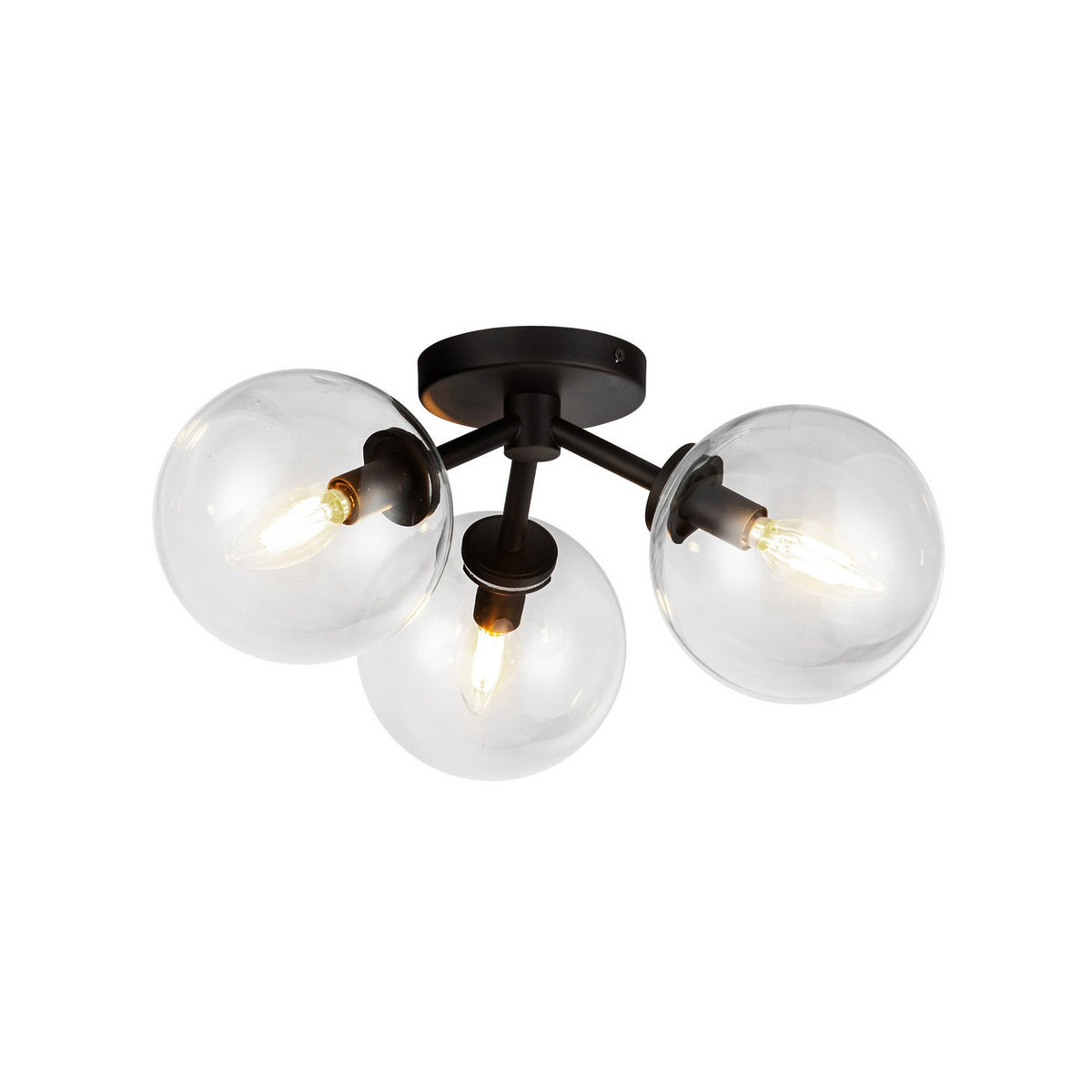Semi-plafonnier 3 lumières | Cassia