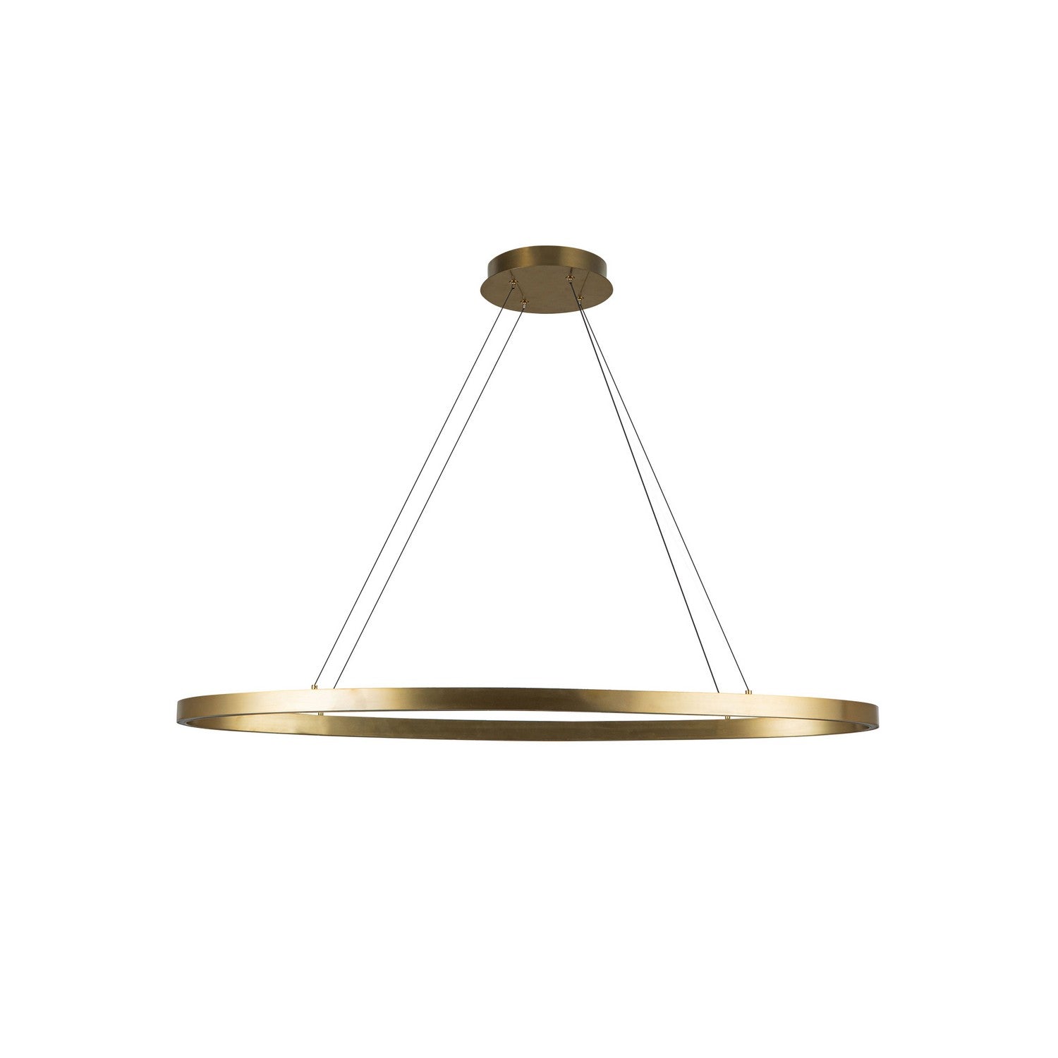 Suspension linéaire DEL | Ovale