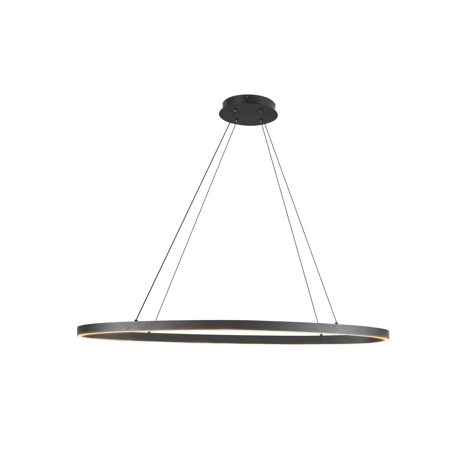 Suspension linéaire DEL | Ovale