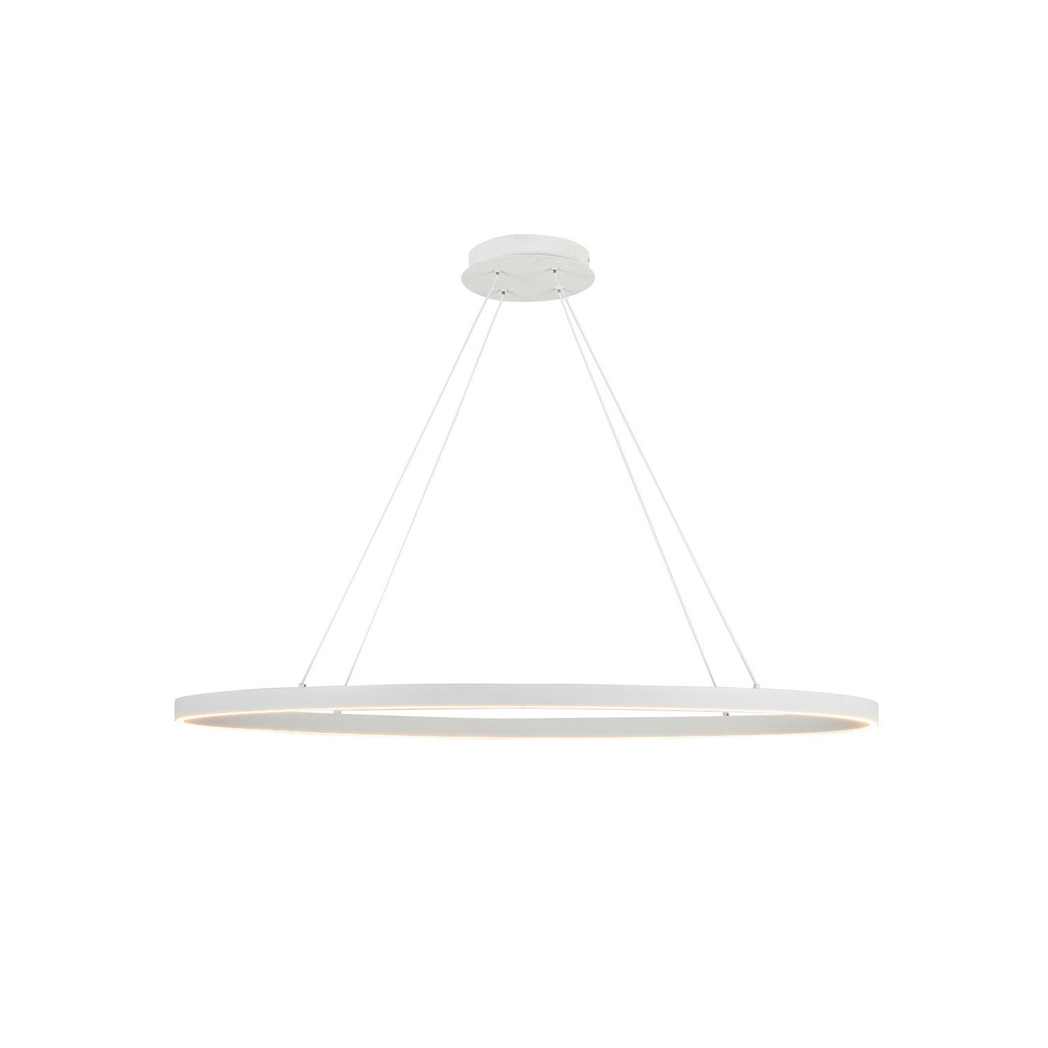 Suspension linéaire DEL | Ovale