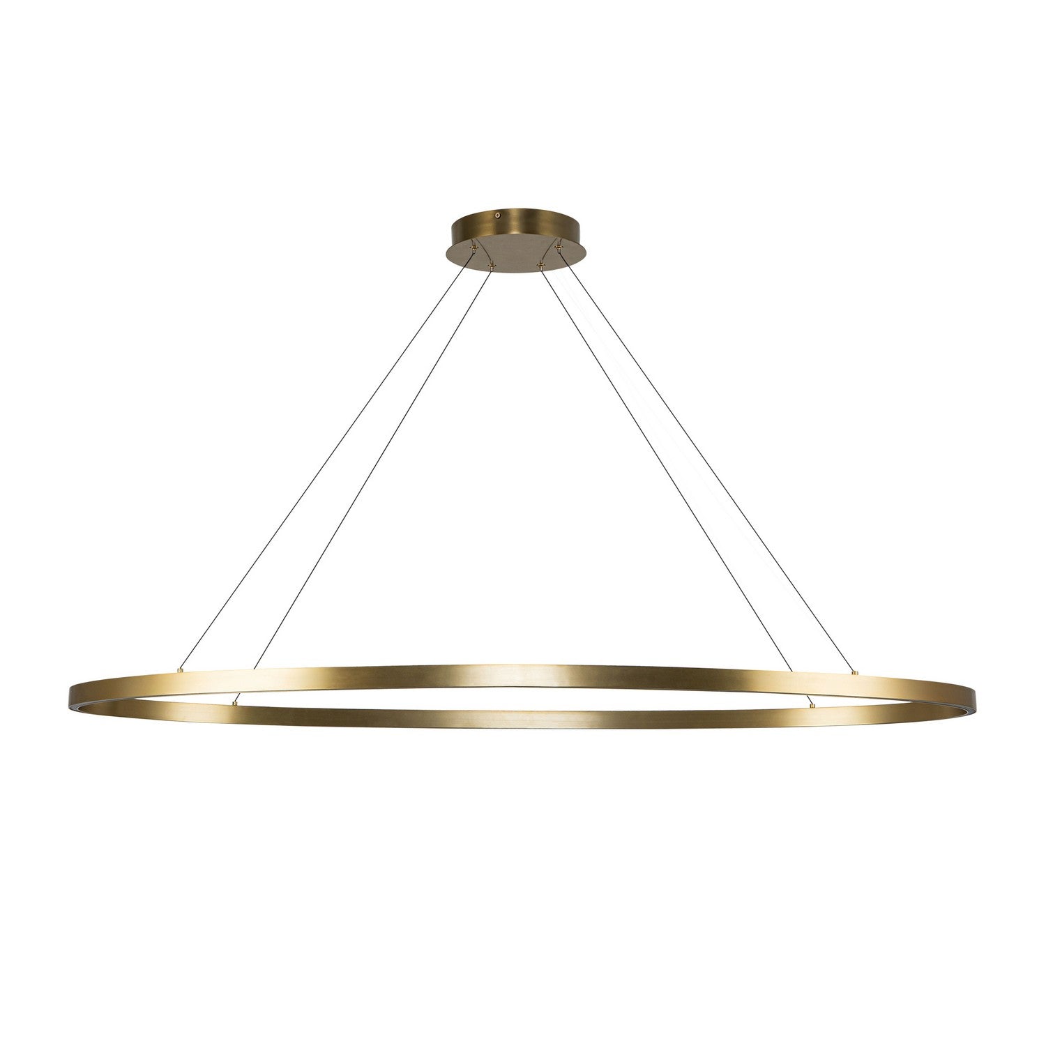 Suspension linéaire DEL | Ovale