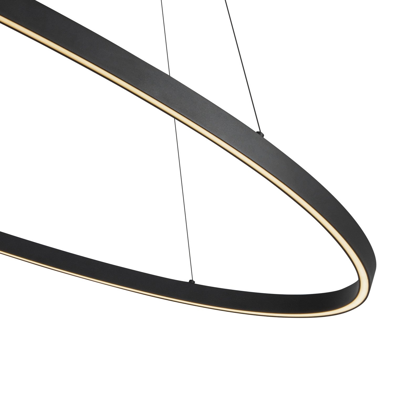 Suspension linéaire DEL | Ovale