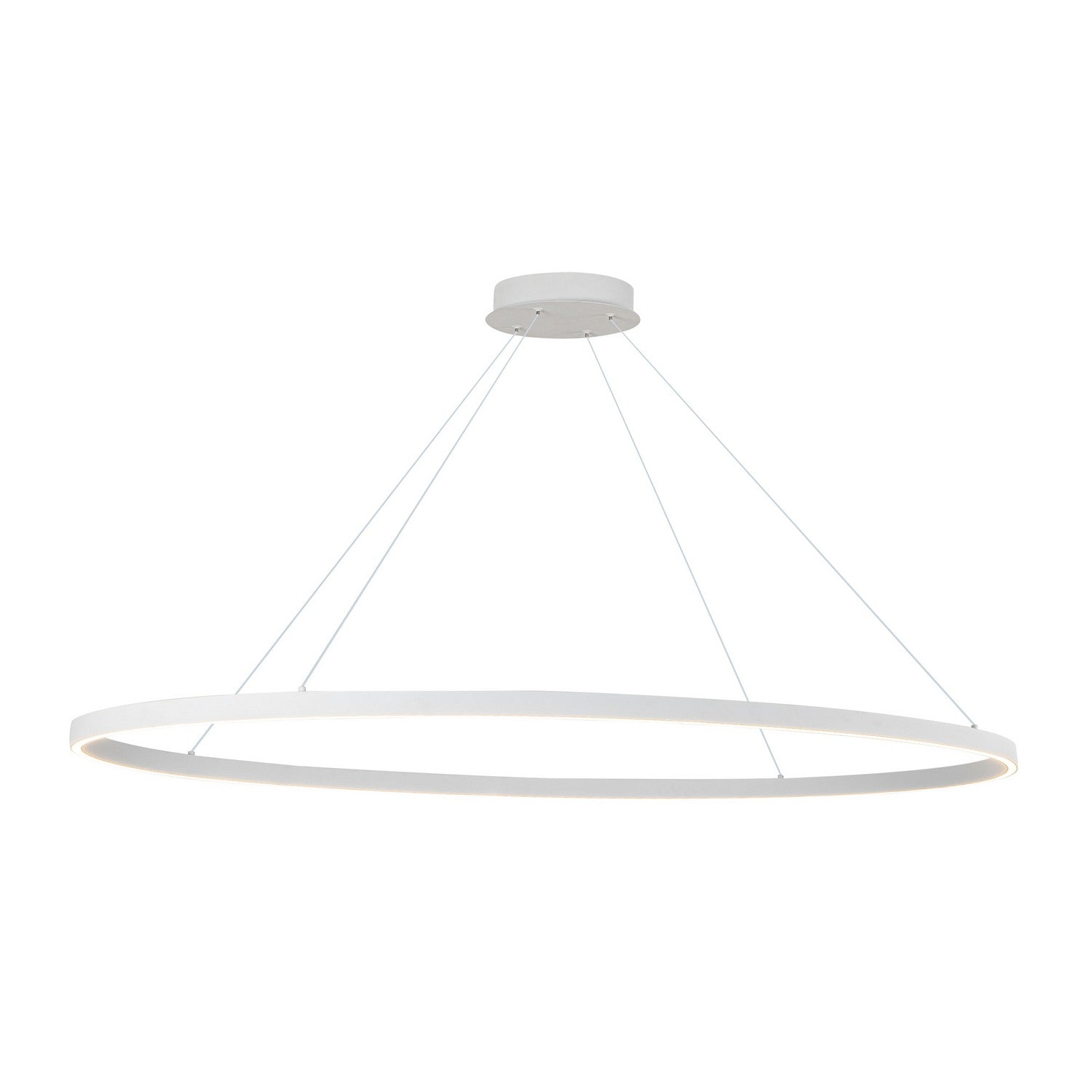 Suspension linéaire DEL | Ovale