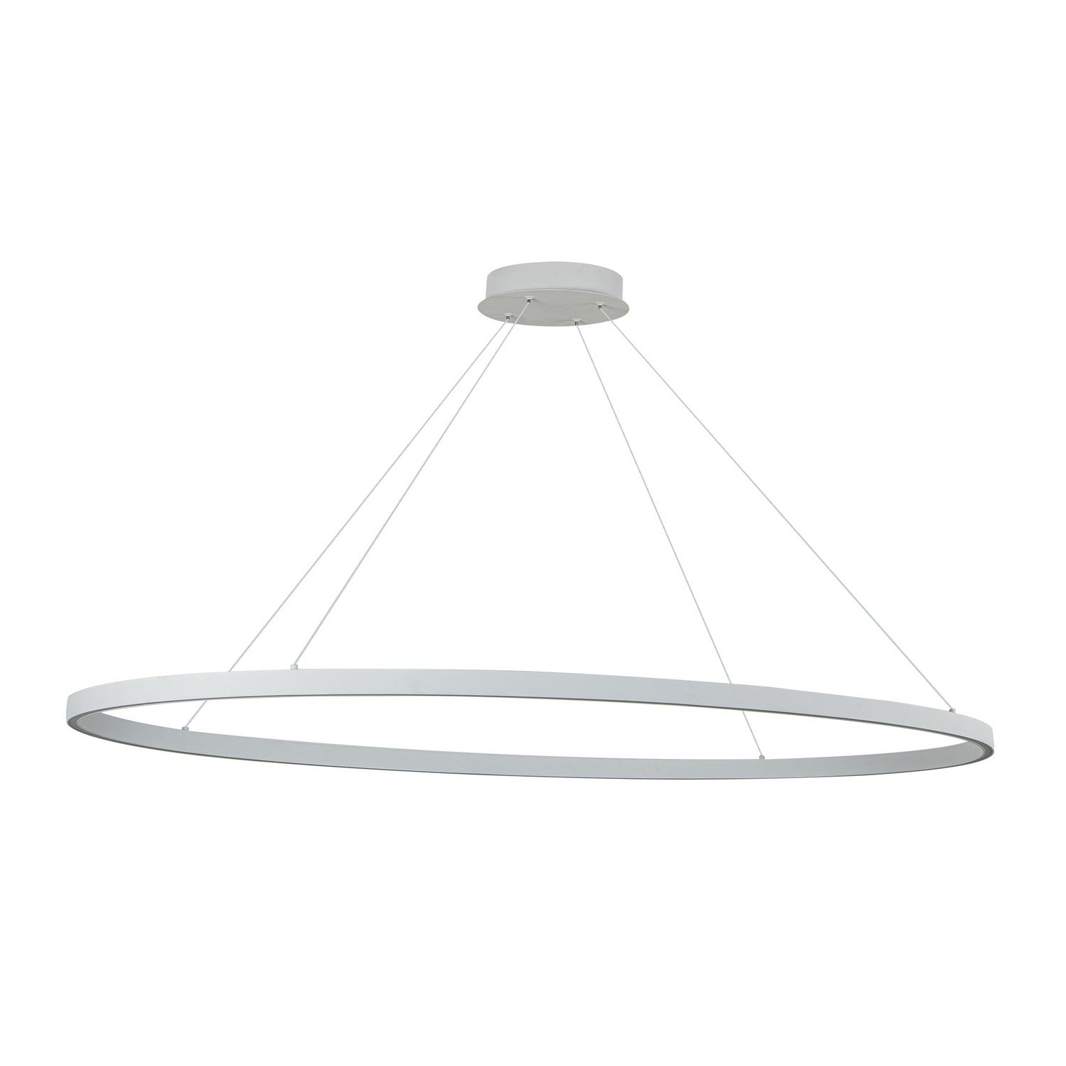 Suspension linéaire DEL | Ovale