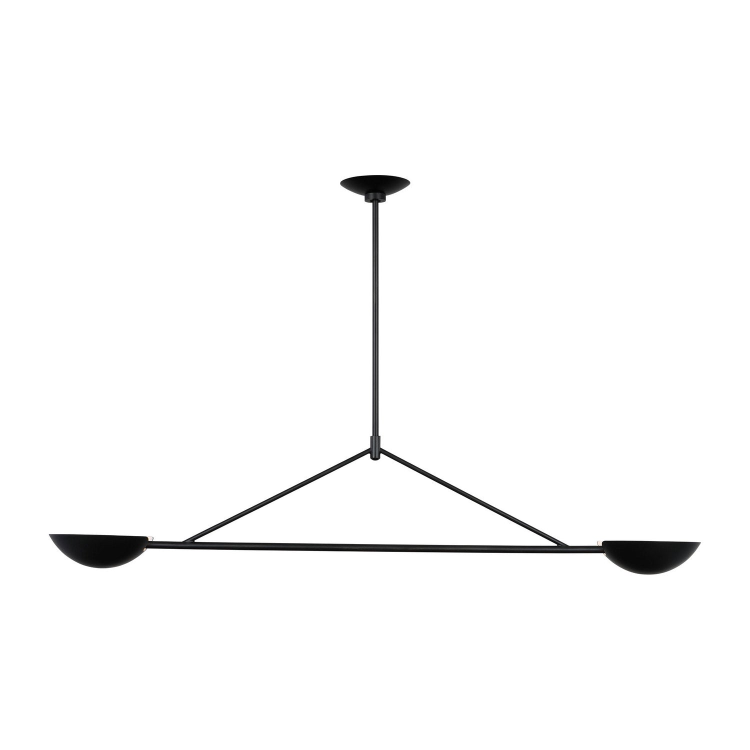 Lustre linéaire 2 lumières | Nevel