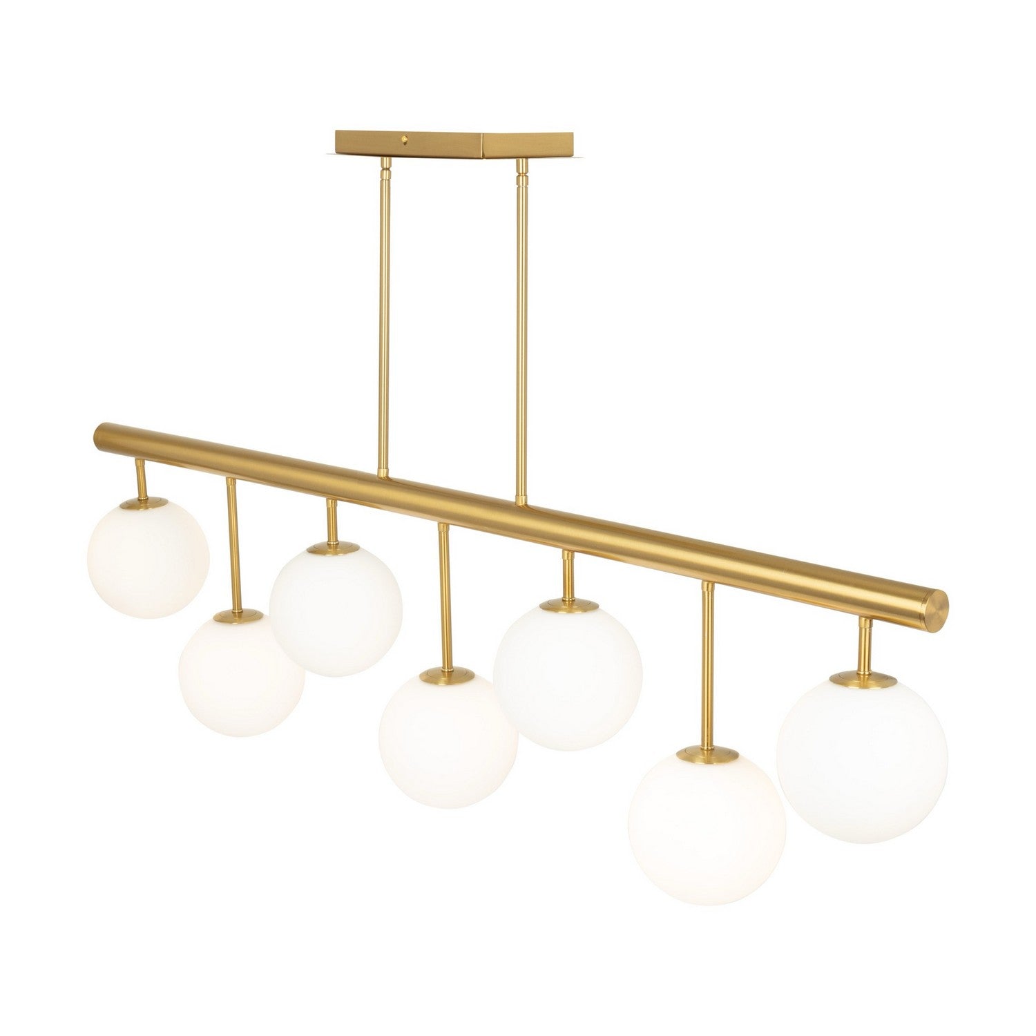 Suspension d'îlot 7 lumières | Aurelia