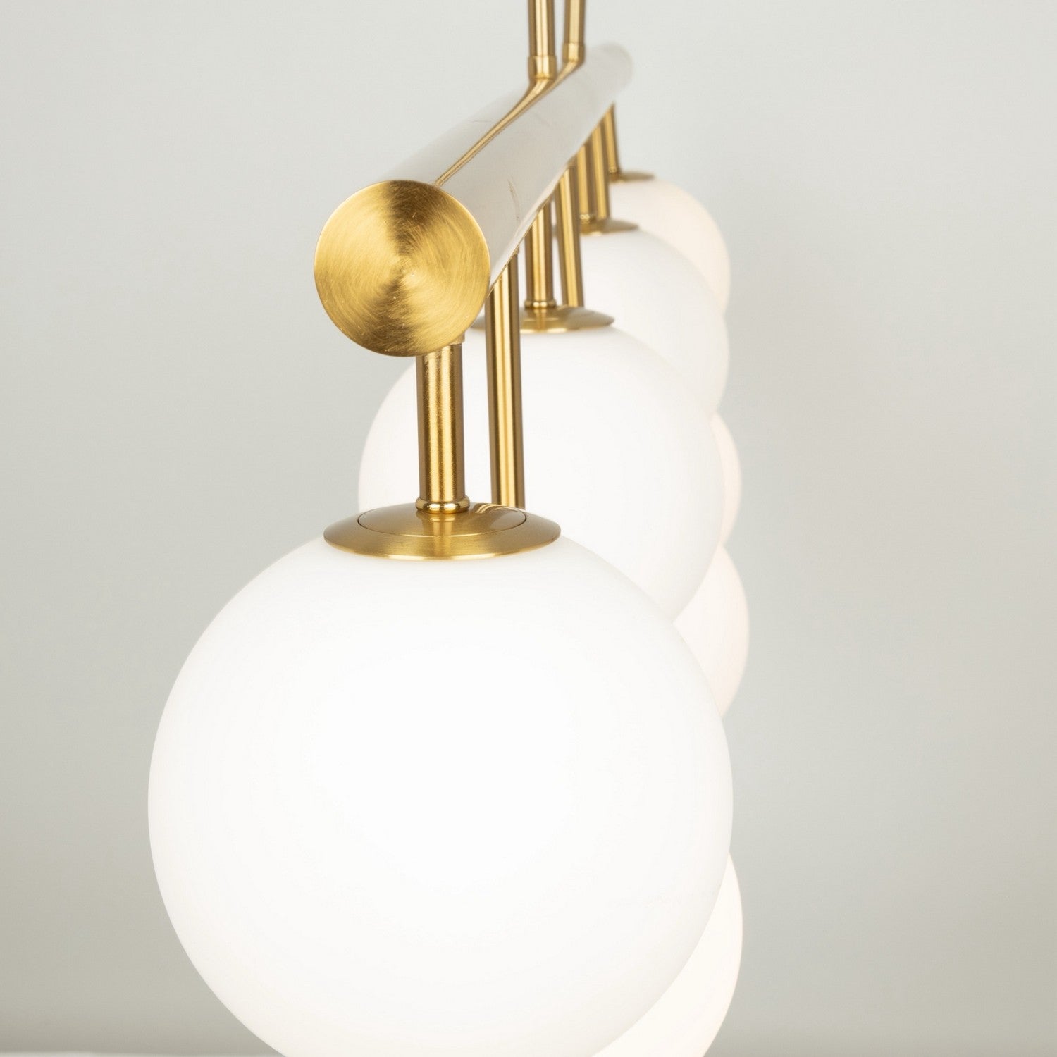 Suspension d'îlot 7 lumières | Aurelia