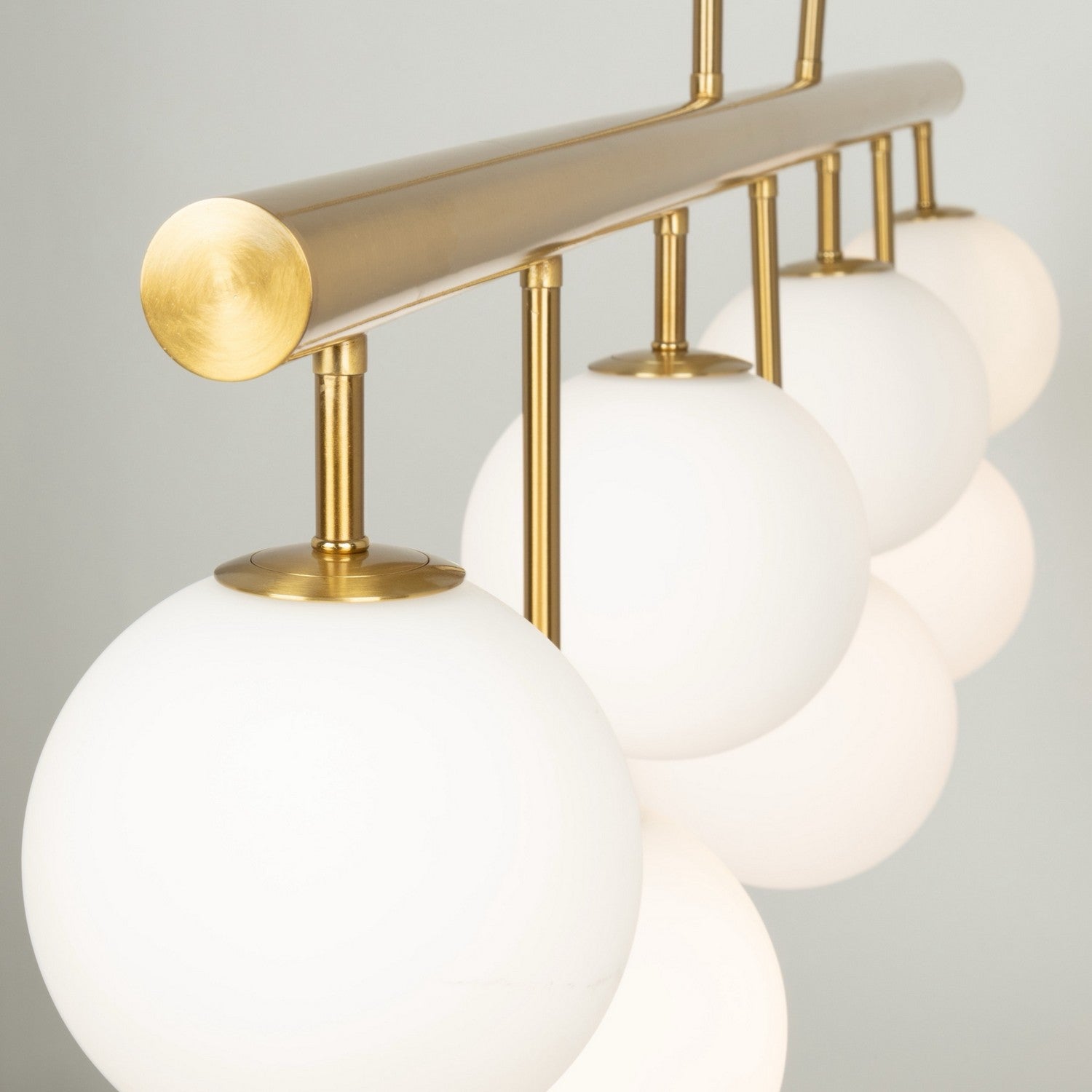 Suspension d'îlot 7 lumières | Aurelia