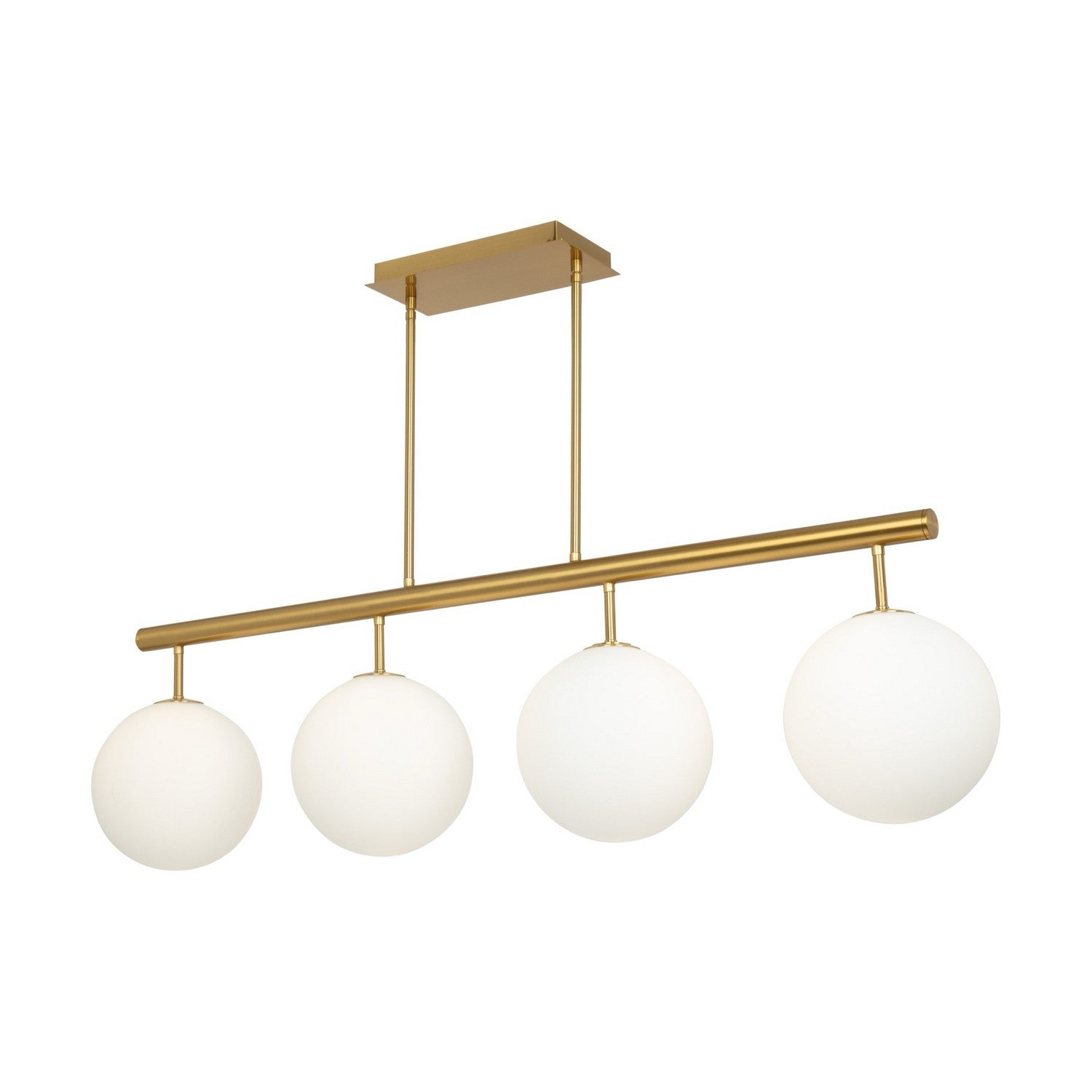 Suspension d'îlot 4 lumières | Aurelia