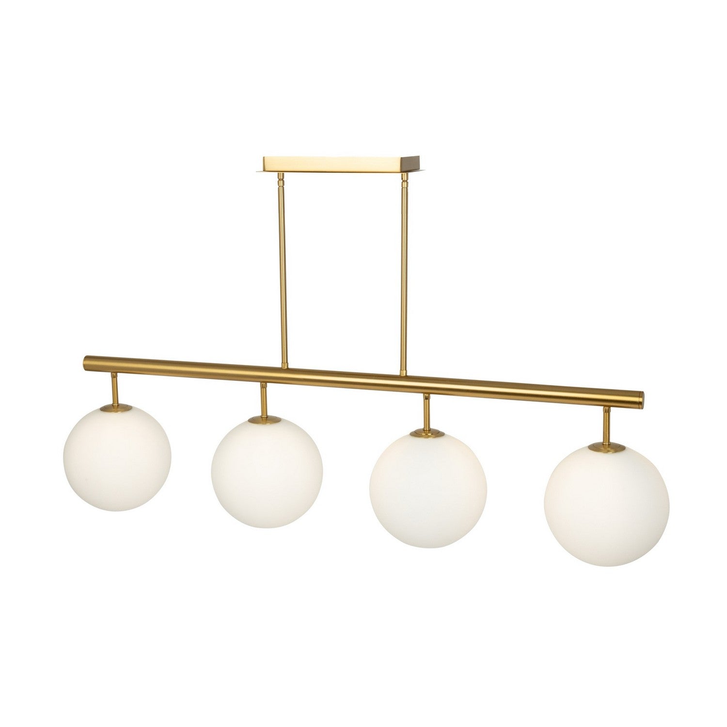 Suspension d'îlot 4 lumières | Aurelia